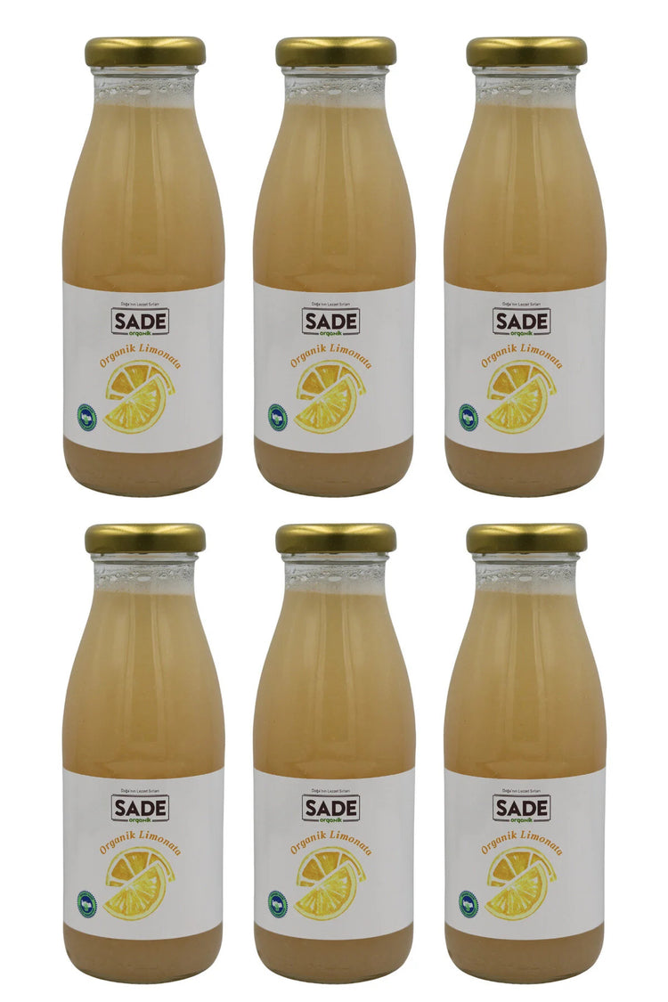 Sade Organik Limonata 6'lı - Doğal Lezzet