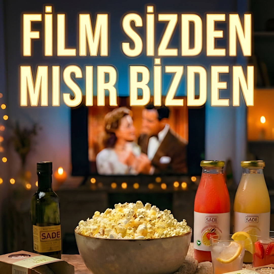 Dünya Popcorn Günü Paketi - Katkısız Keyif