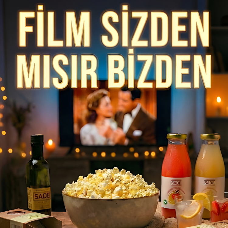 Dünya Popcorn Günü Paketi - Katkısız Keyif