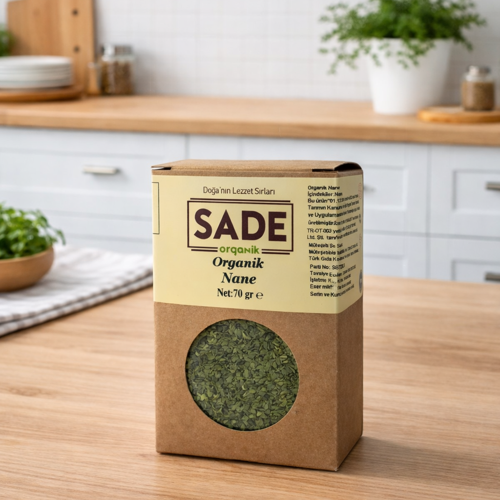 Sade Organik Nane 70 g.