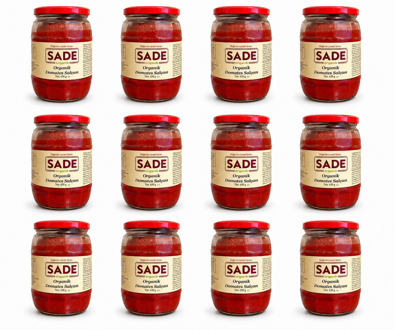 Domates Salçası 650gr x 12