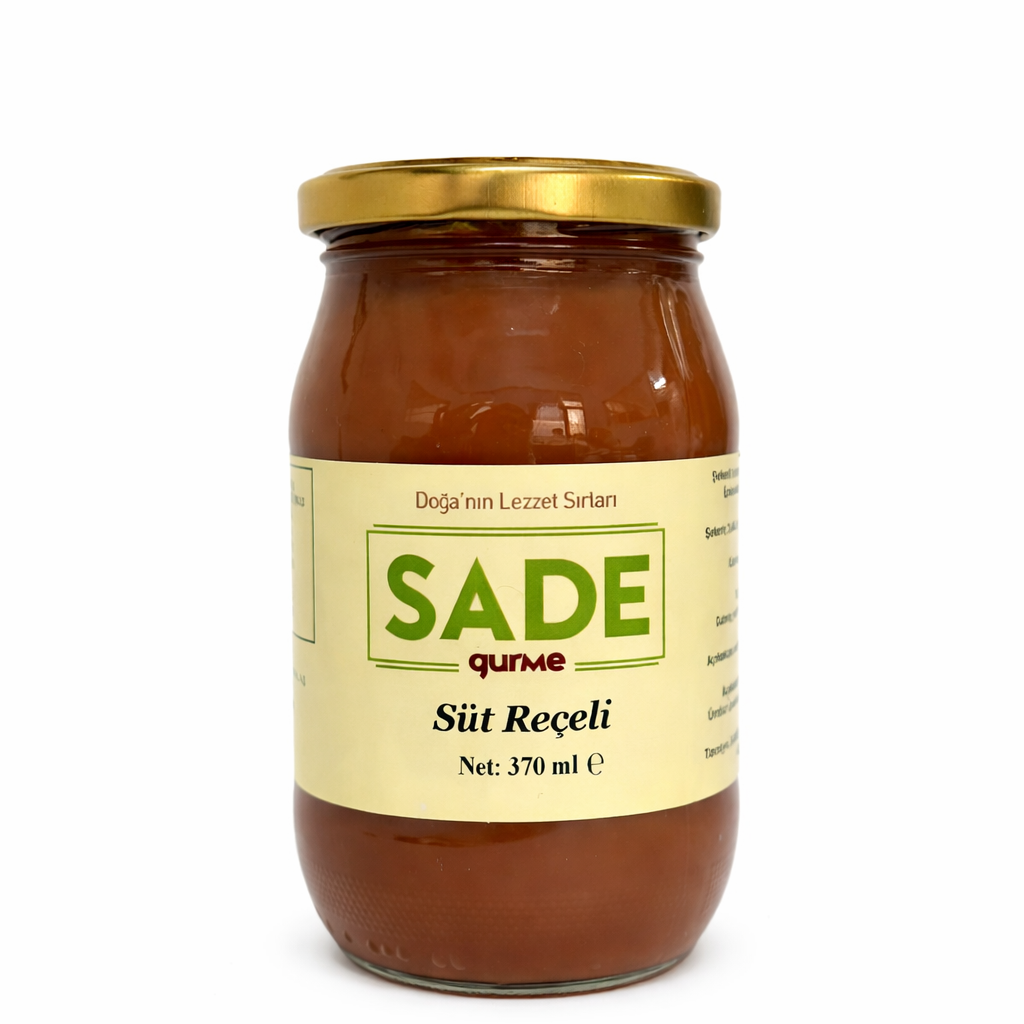 Sade Gurme Süt Reçeli 370 ml