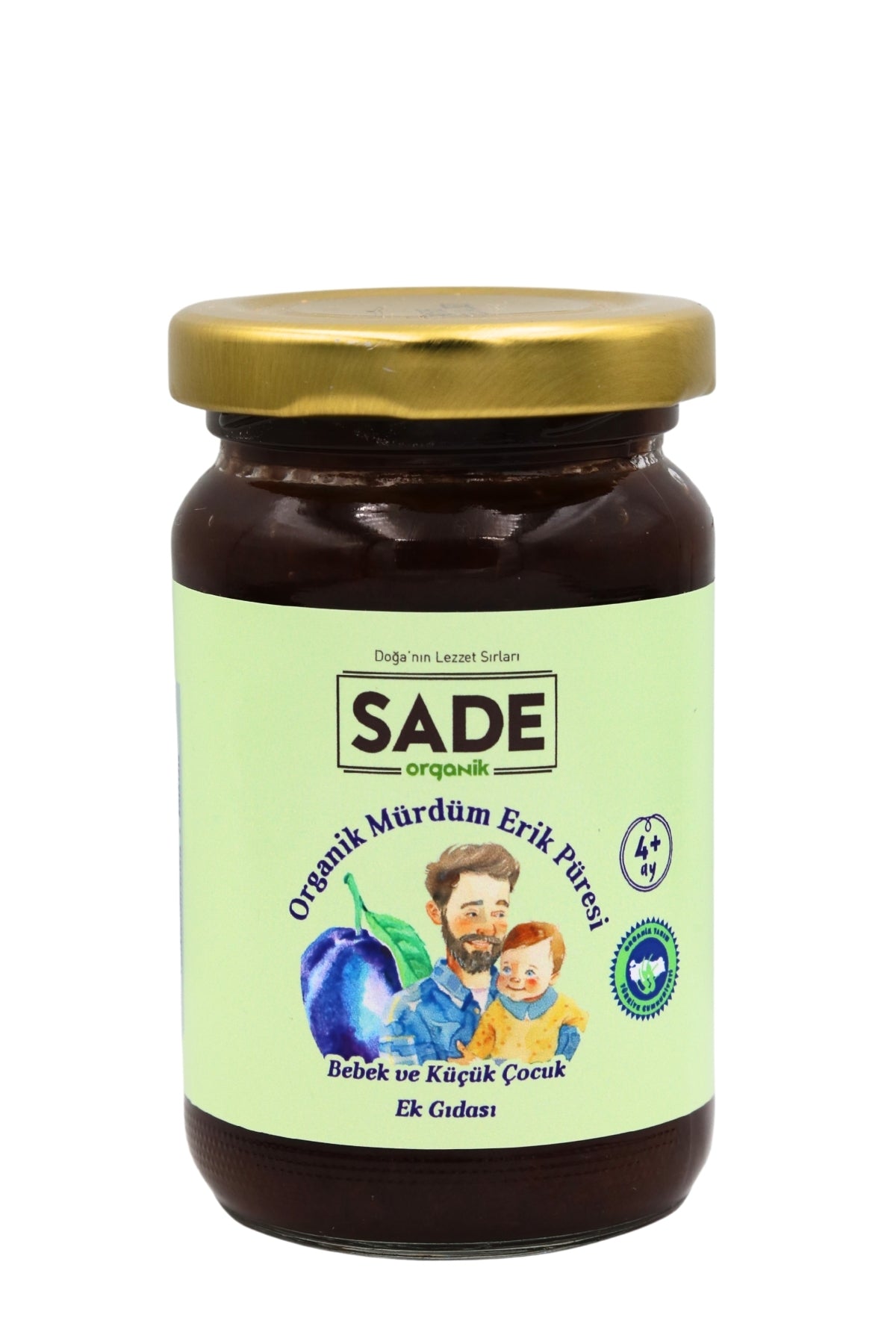 SADE ORGANİK MÜRDÜM ERİK PÜRESİ 100 GR.