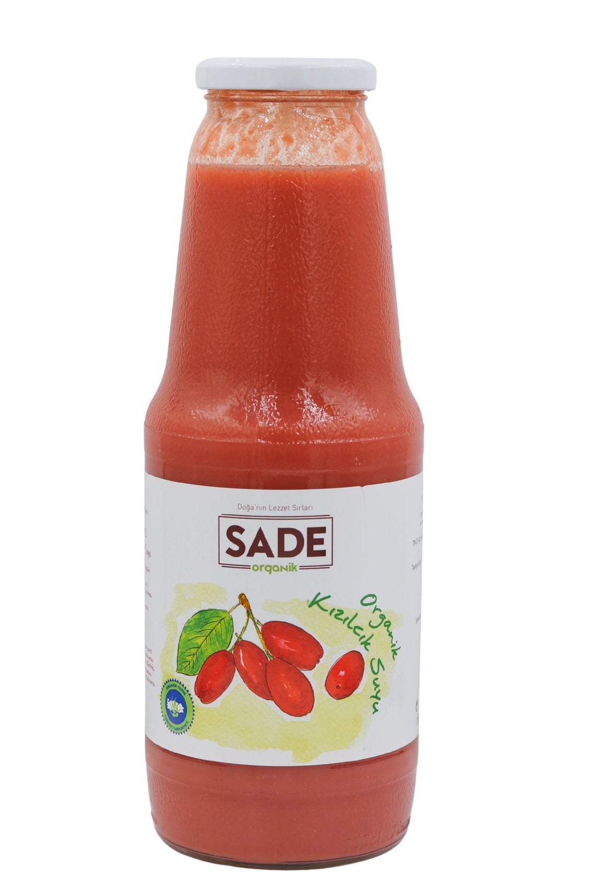 SADE ORGANİK KIZILCIK SUYU 1000 GR.