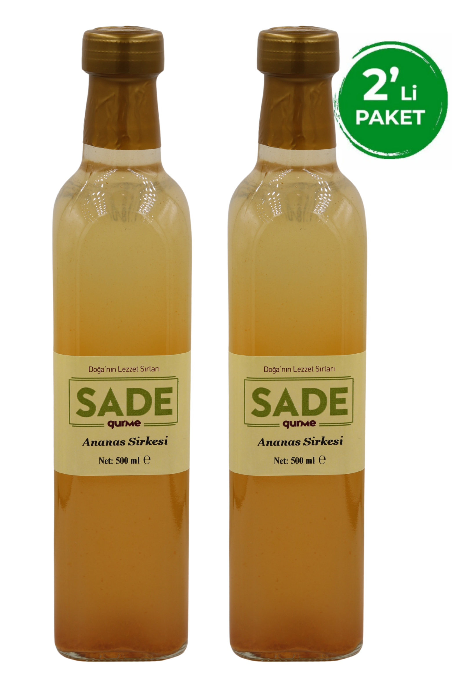 SADE ANANAS SİRKESİ 500 ML 2 Lİ
