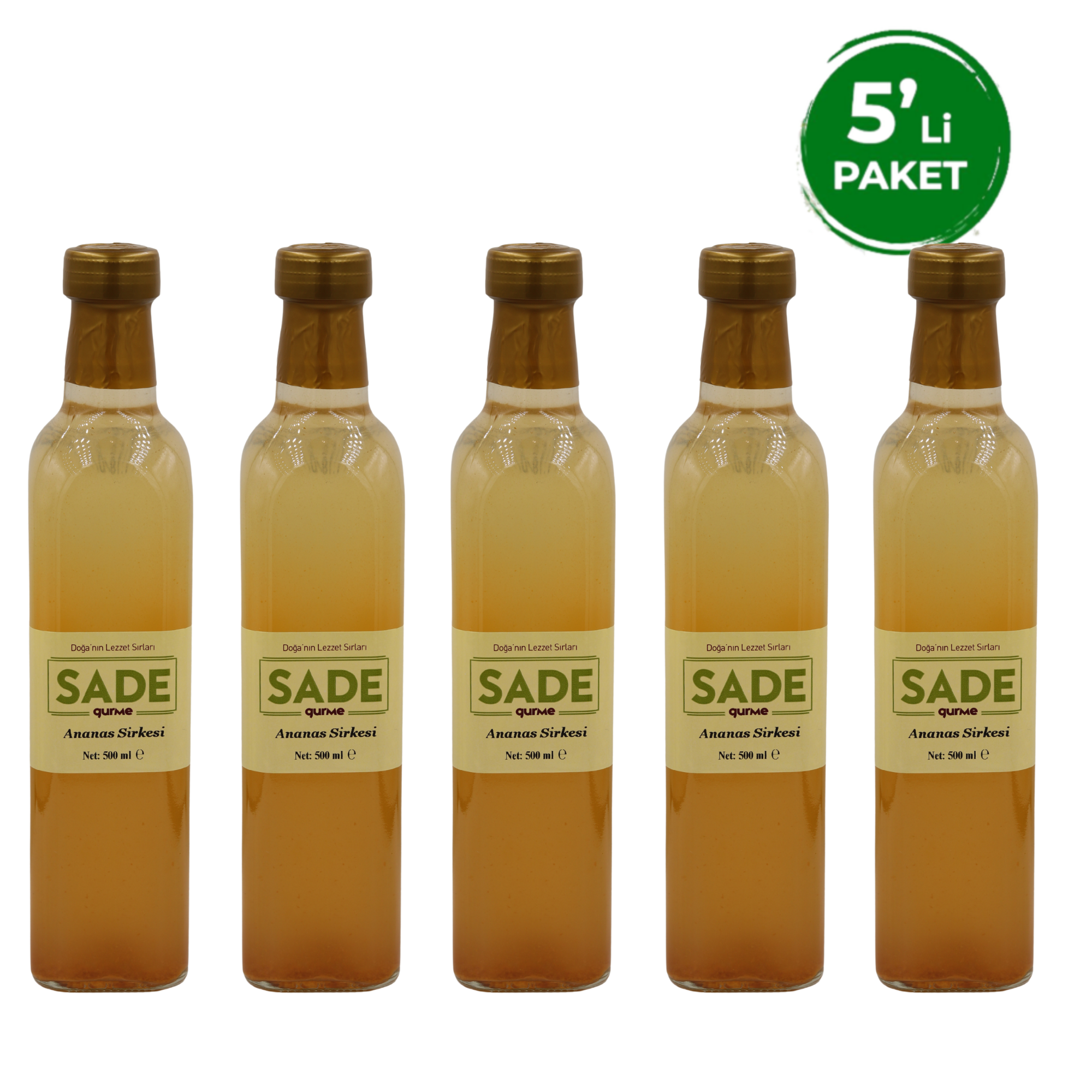 SADE ANANAS SİRKESİ 500 ML 5 Lİ