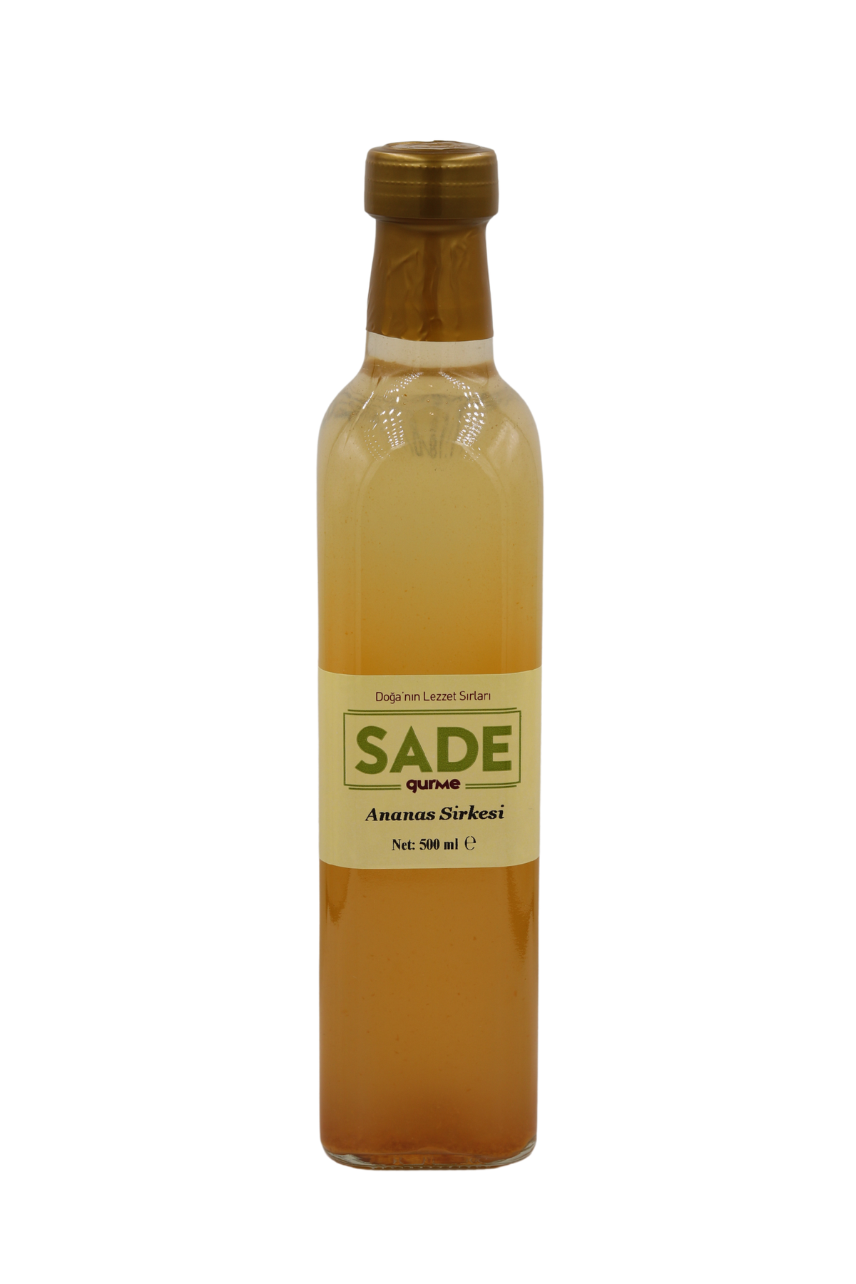 Sade Gurme Katkısız Ananas Sirkesi - 500 ml