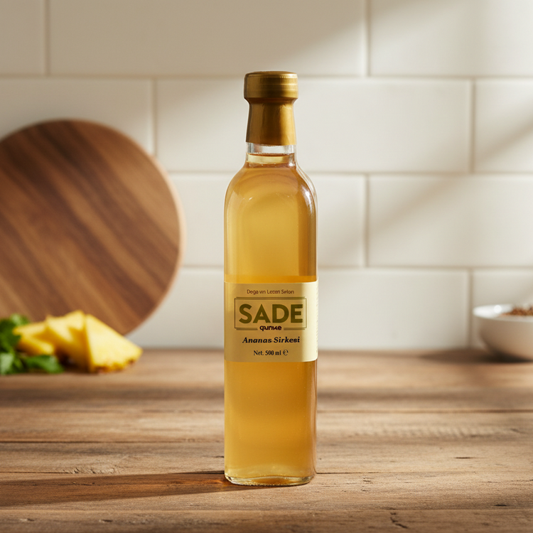 Sade Gurme Katkısız Ananas Sirkesi - 500 ml