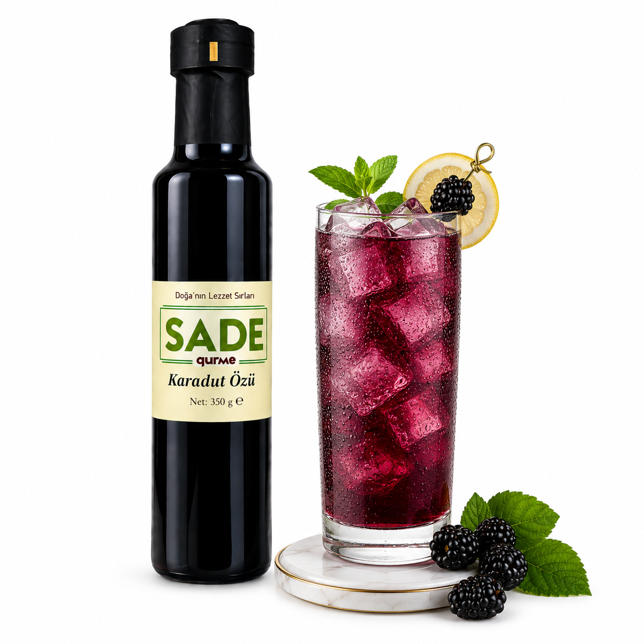 Sade Gurme Karadut Özü 350 gr