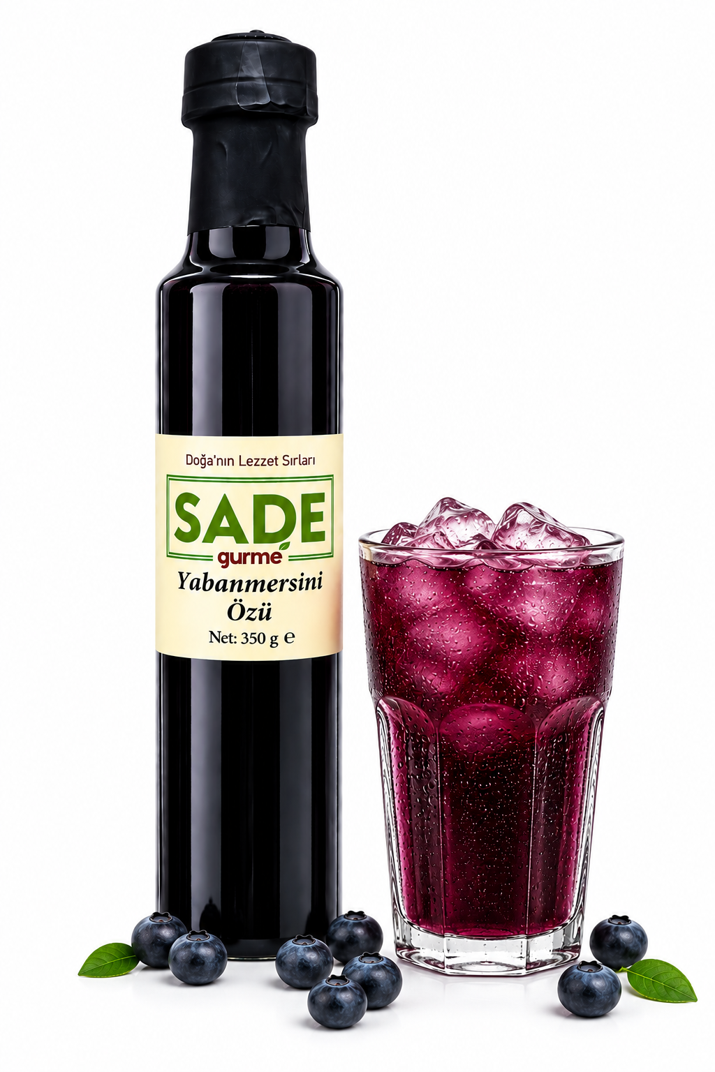 Sade Gurme Yabanmersini Özü 350 gr