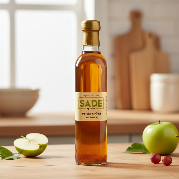 Sade Gurme Katkısız Detoks Sirkesi - 500 ml