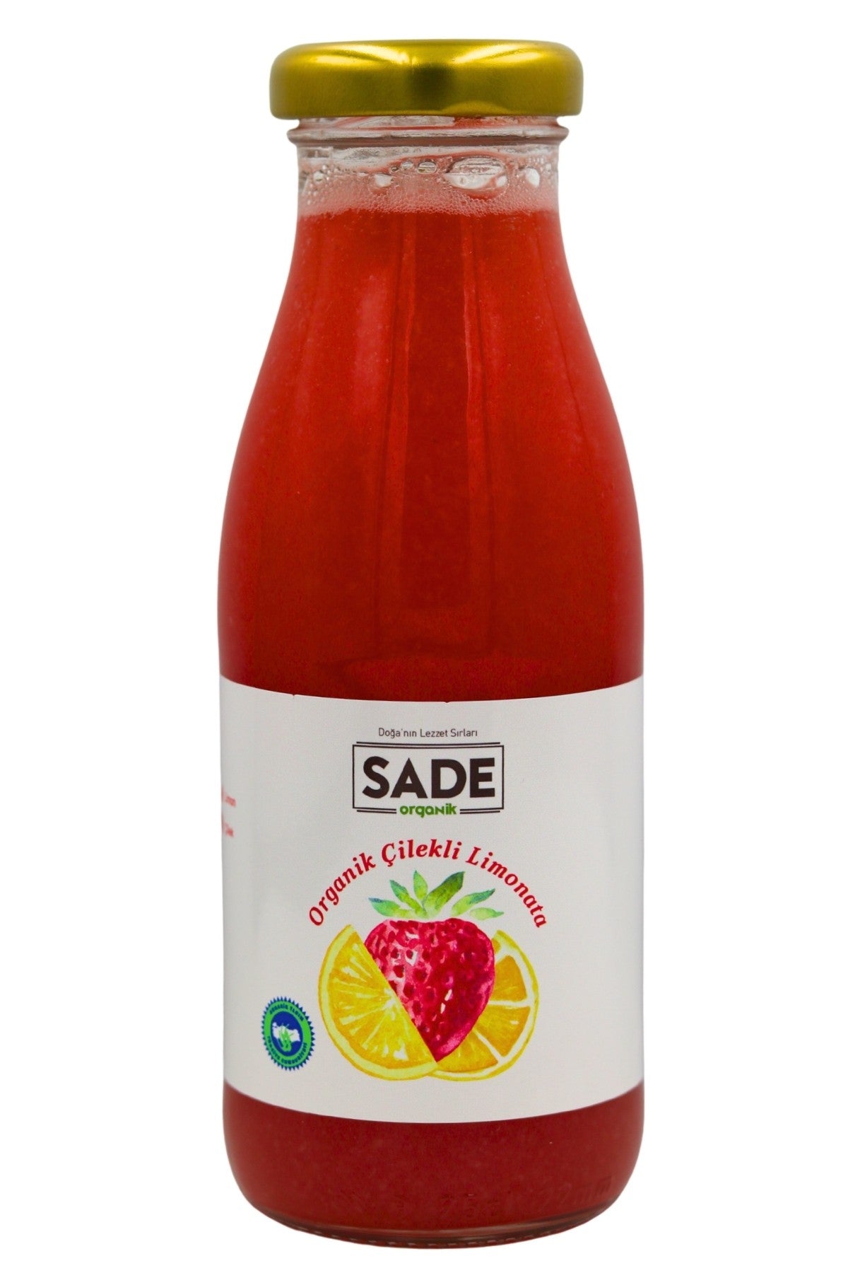 SADE ORGANİK ÇİLEKLİ LİMONATA 250 ML