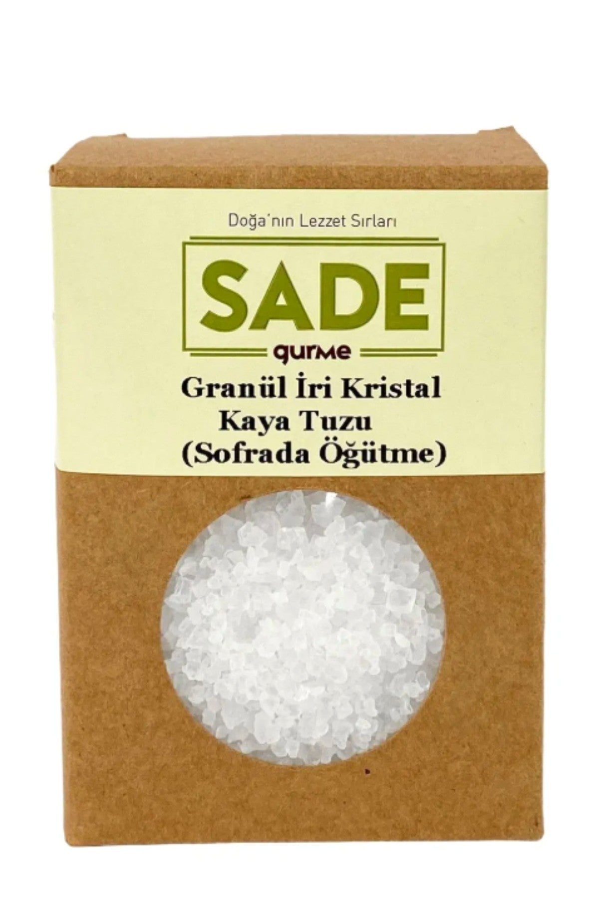 SADE GRANÜL KRİSTAL KAYA TUZU 500 GR