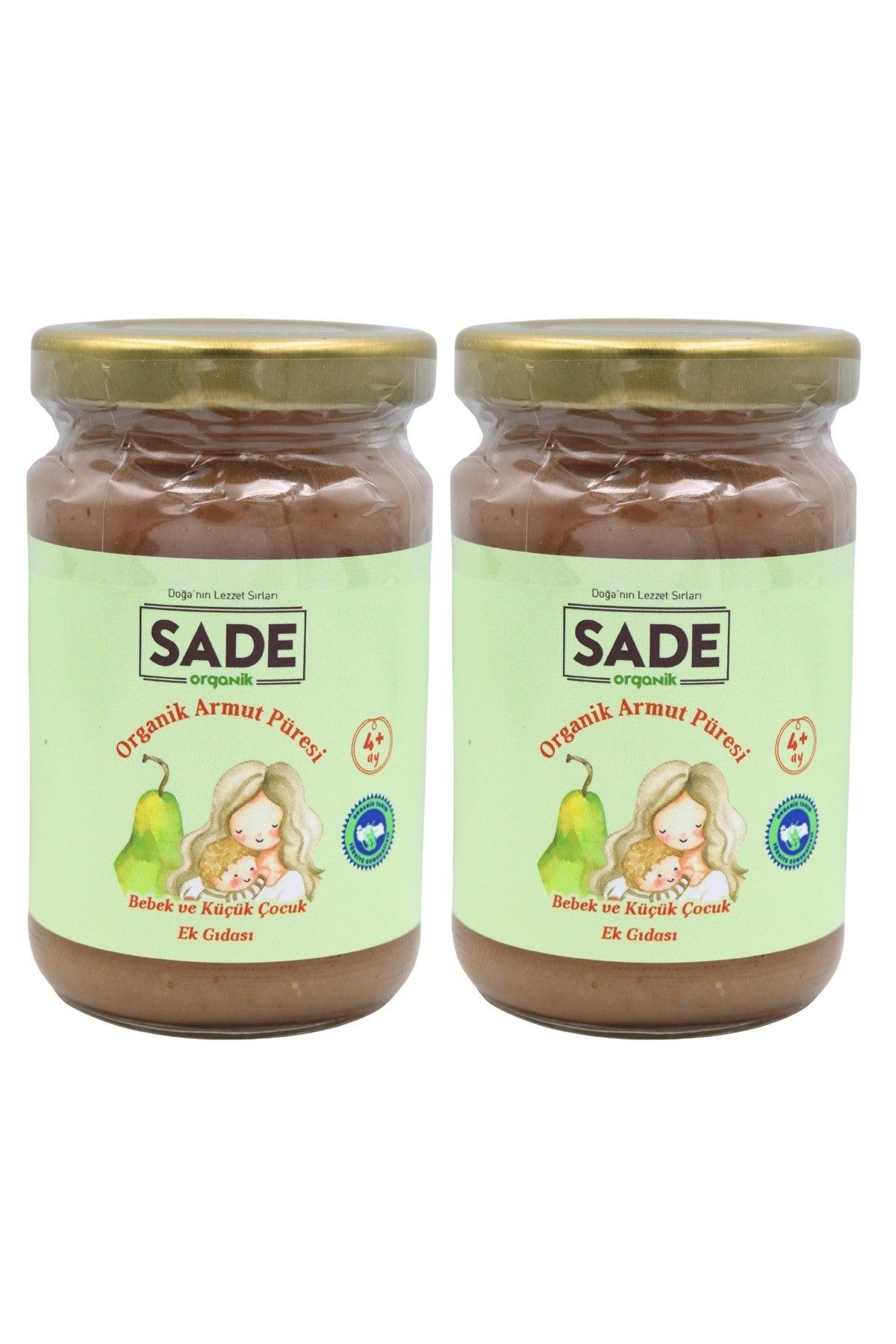 SADE ORGANİK ARMUT PÜRESİ 100 GR. 2 Lİ