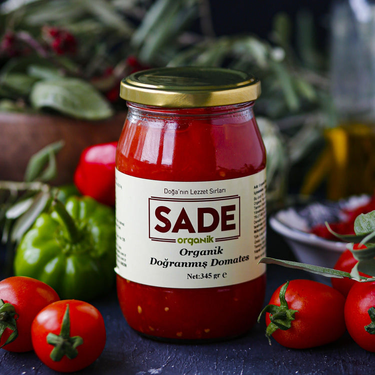 Organik Doğranmış Domates 345 Gr