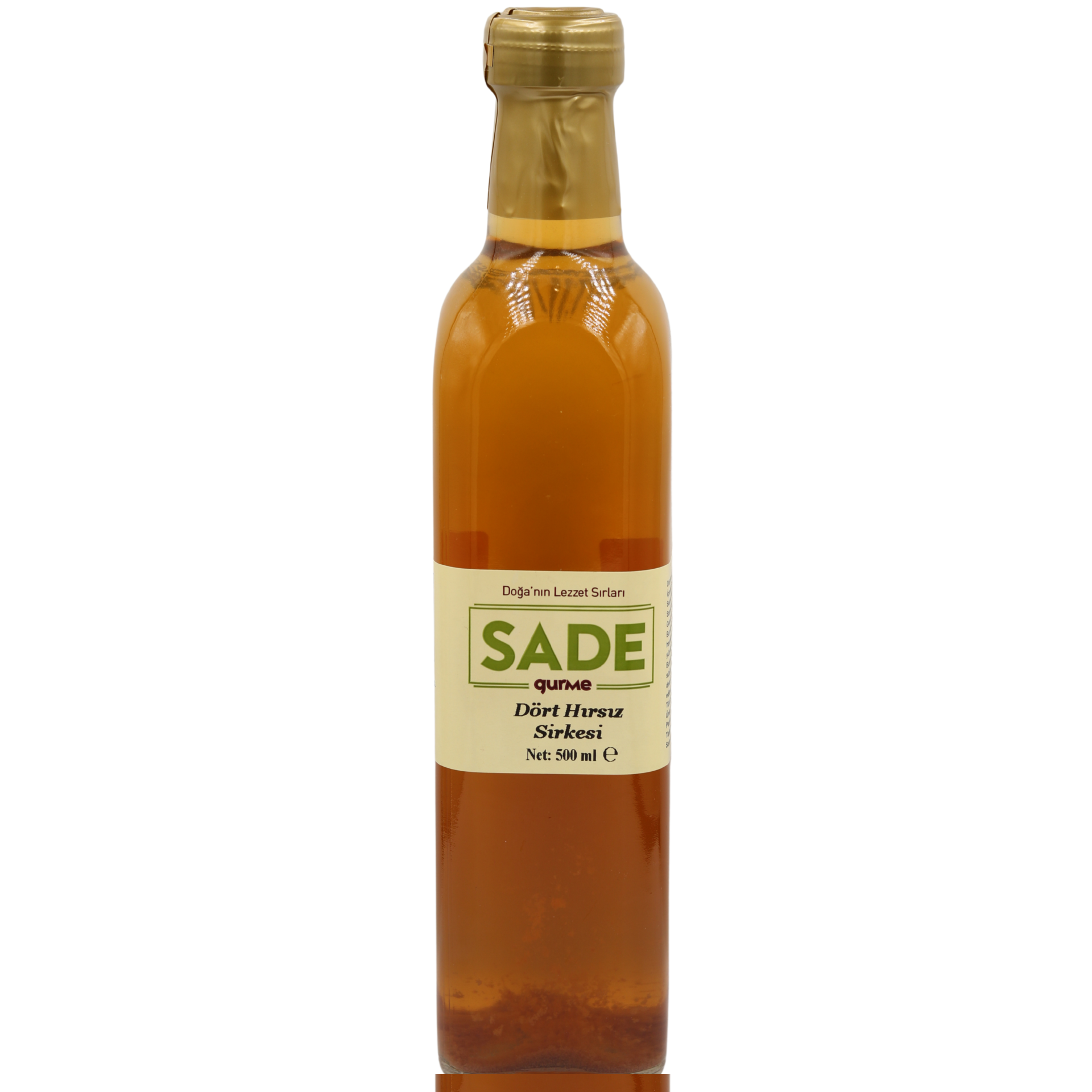 Sade Organik Dört Hırsız Sirkesi - 500 ml