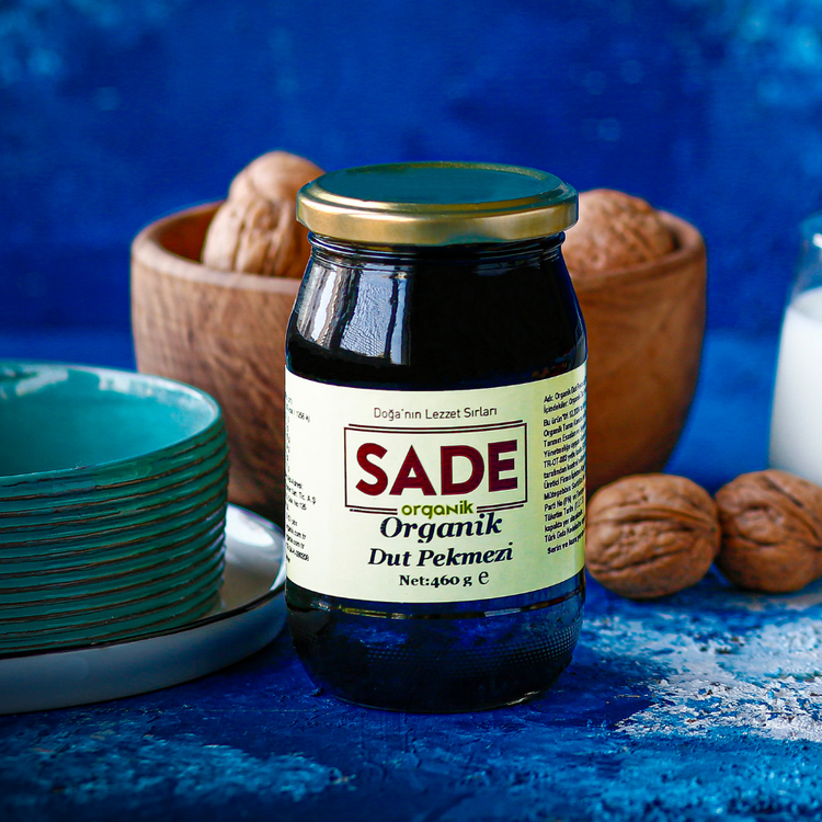 Sade Organik Dut Pekmezi 460 Gr