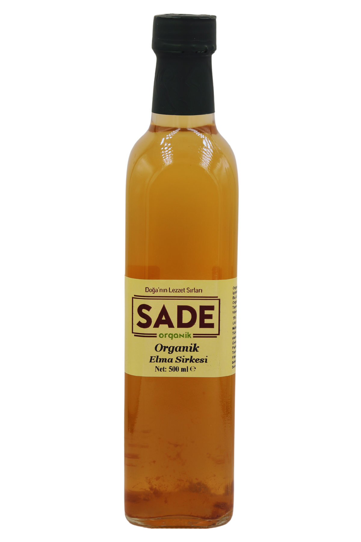 SADE ORGANİK ELMA SİRKESİ 500 ML