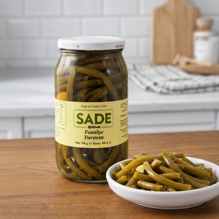 Sade Gurme Fasulye Turşusu 950 g.
