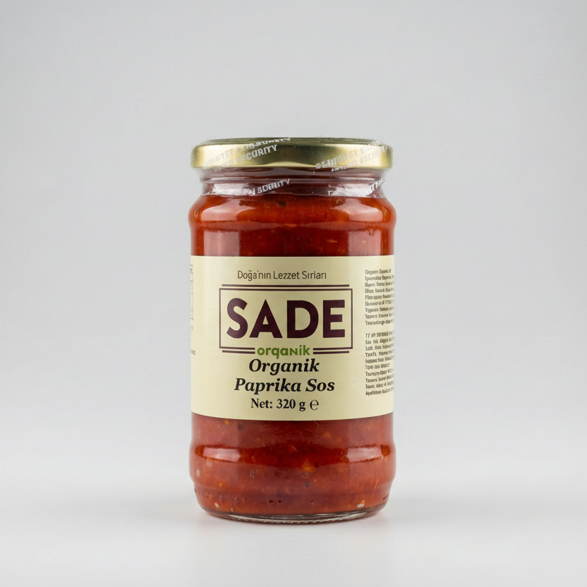 Sade Organik Paprika Sos