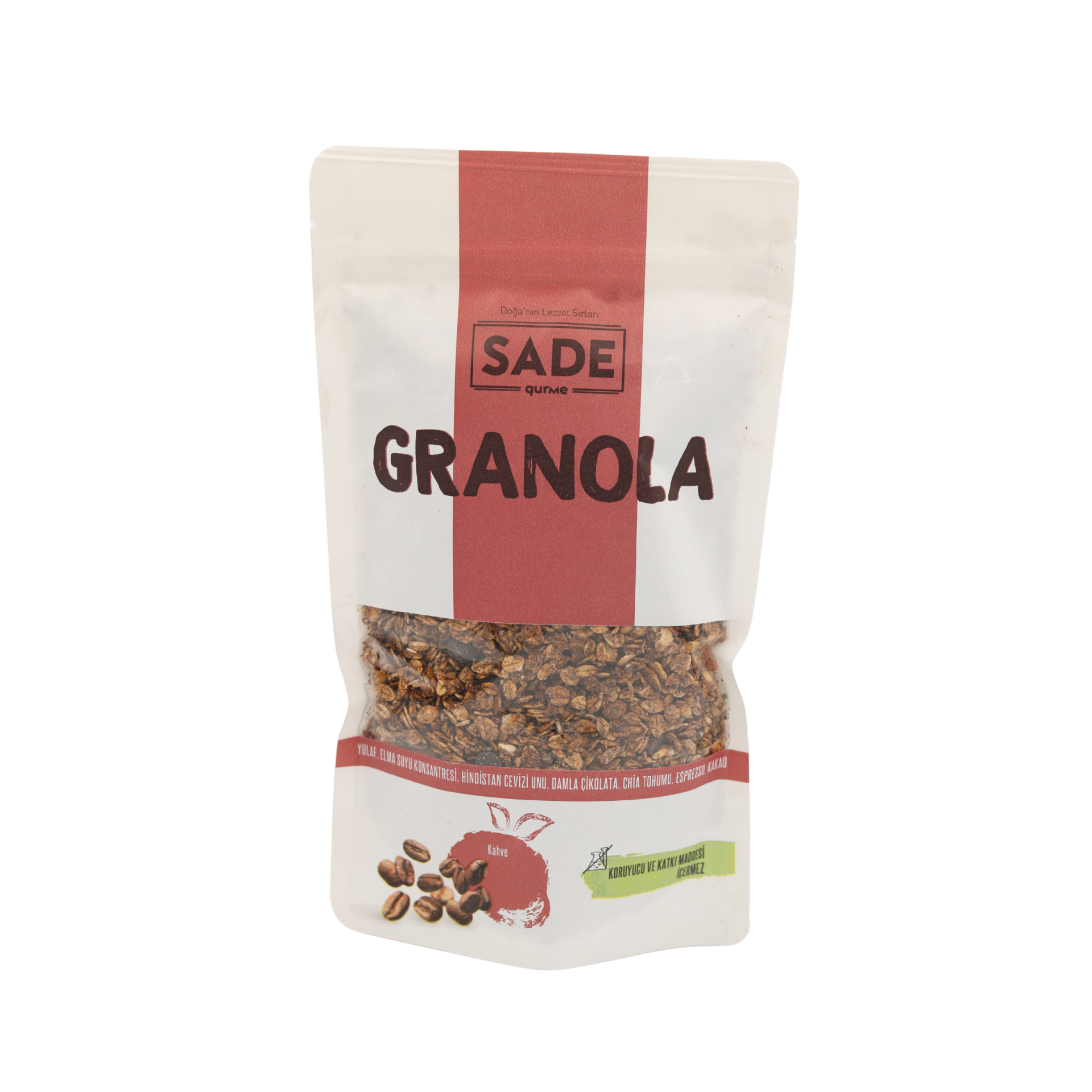 Sade Gurme Kahveli Granola - 200 Gr