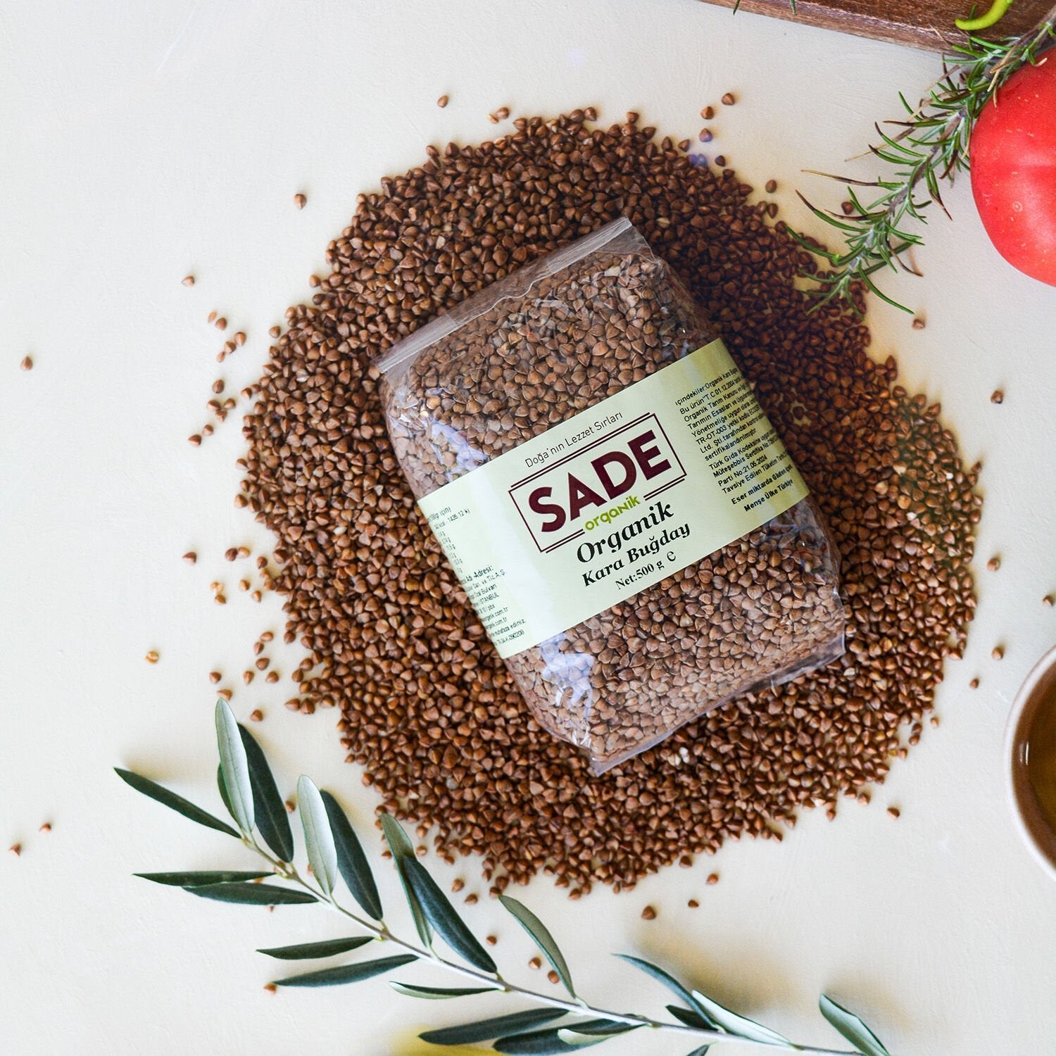 Sade Organik Karabuğday 500 Gr