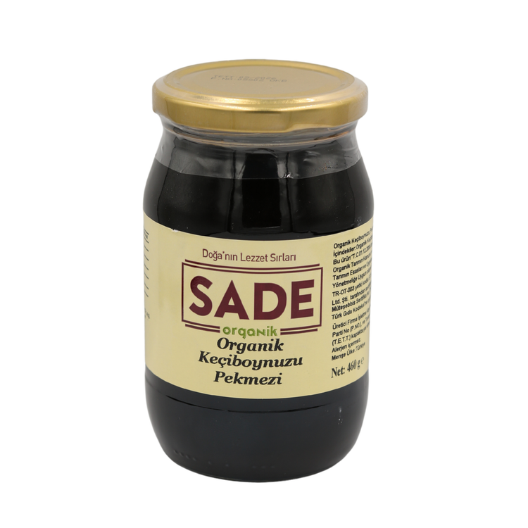 Sade Organik Keçiboynuzu Pekmezi 460 Gr