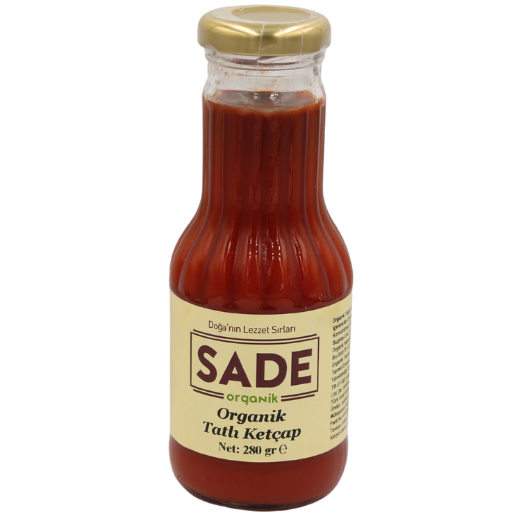 Sade Organik Ketçap 280 Gr