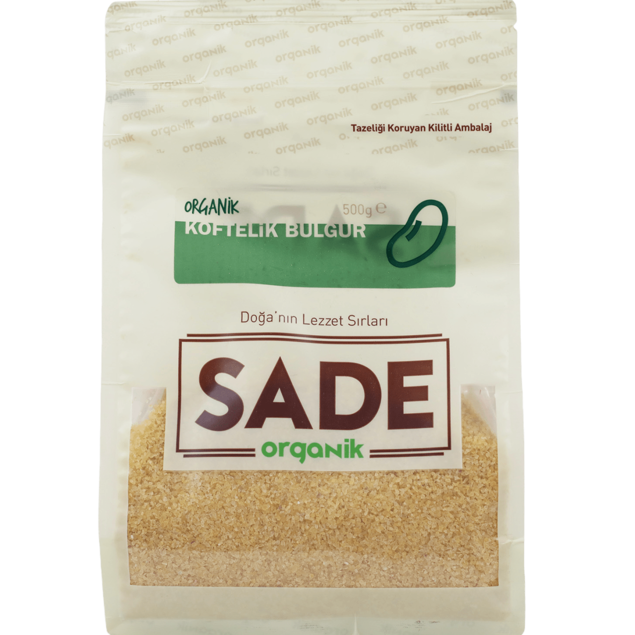 Sade Organik Köftelik Bulgur 500 Gr