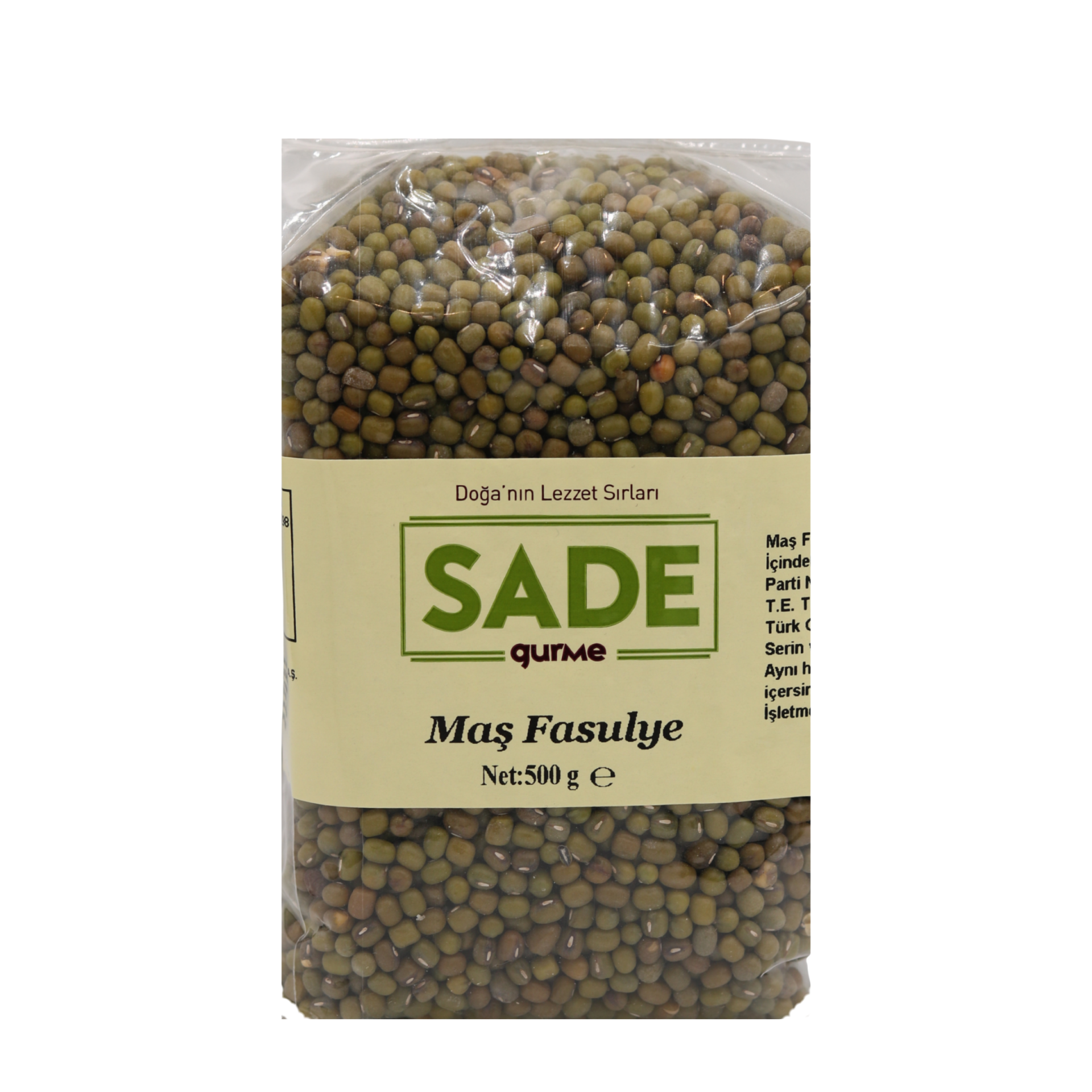 Sade Gurme Maş Fasulye 500 Gr