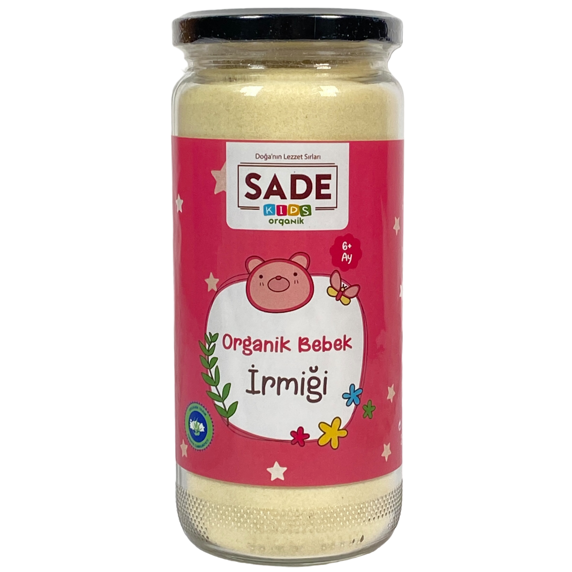 Sade Kids Organik Bebek İrmiği 330 gr.