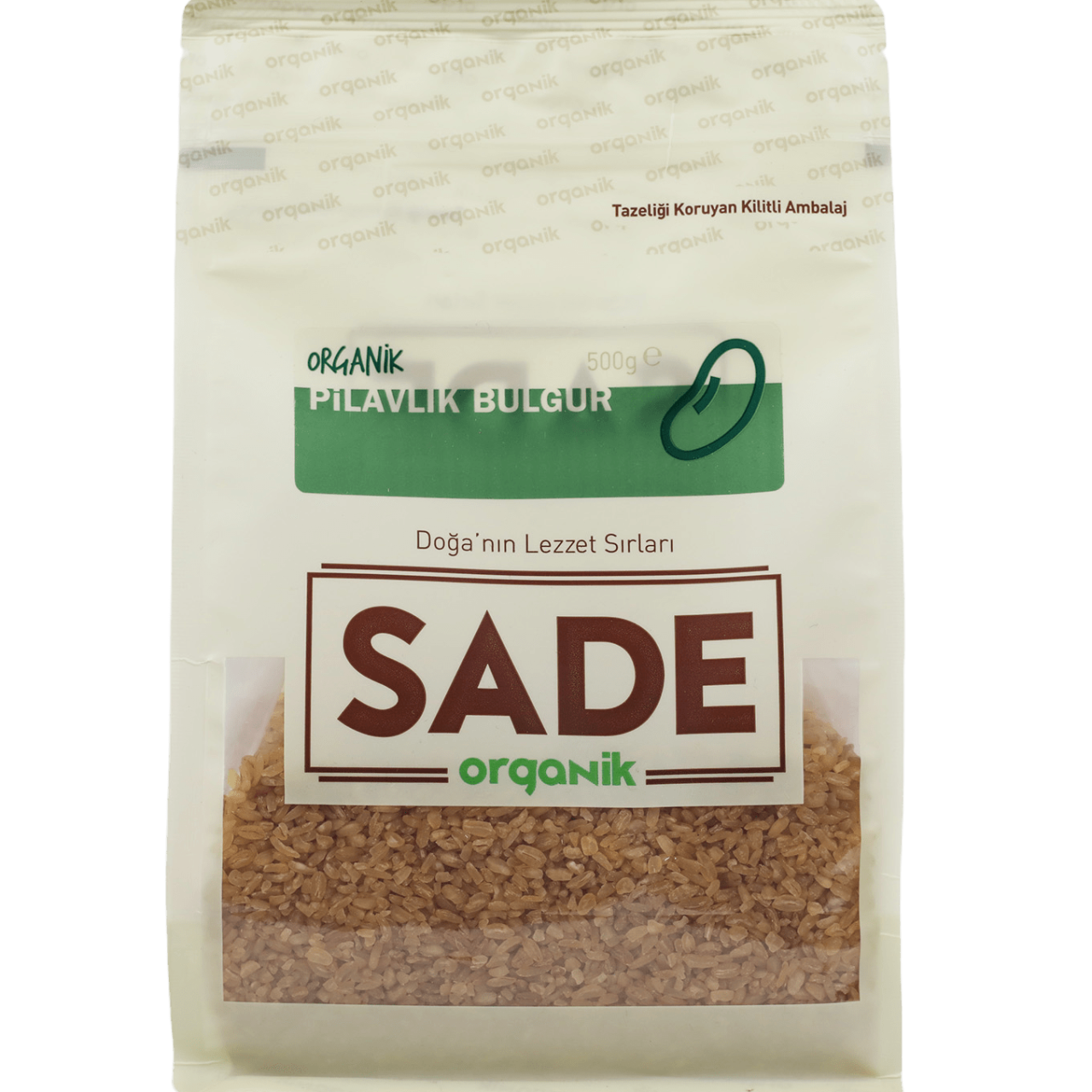Sade Organik Pilavlık Bulgur 500 Gr