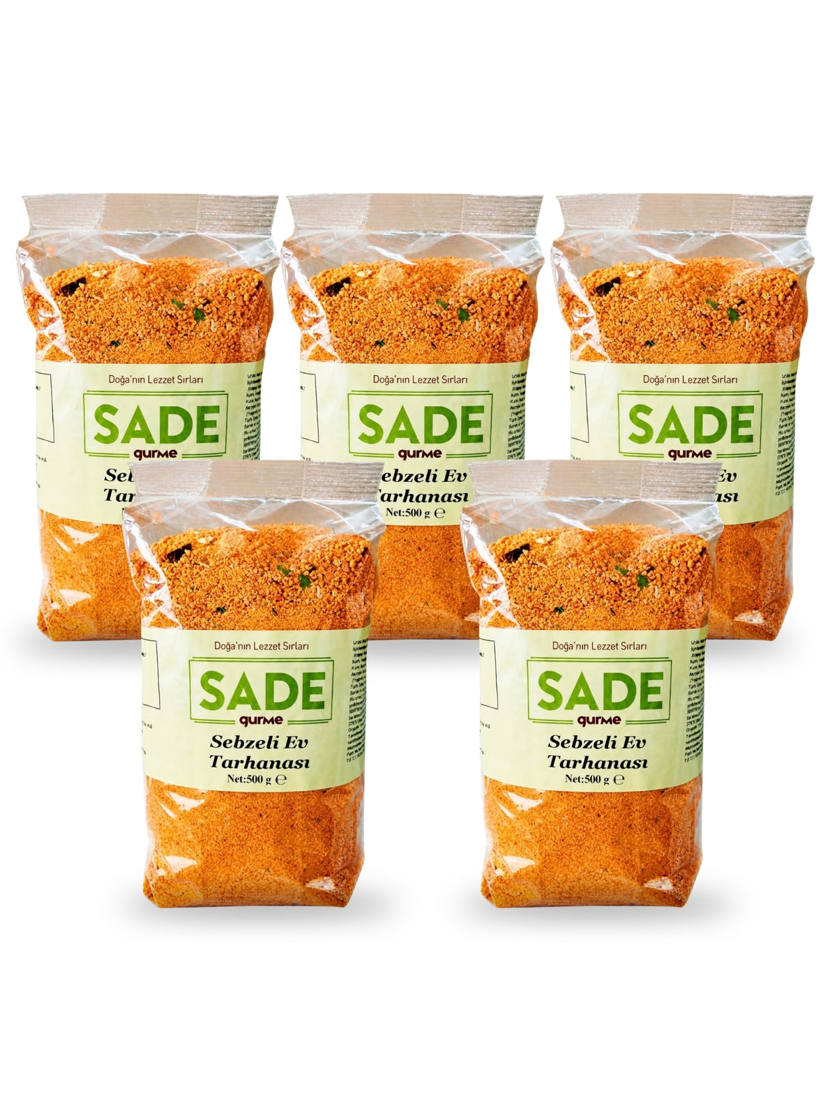 Sebzeli Ev Tarhanası 500 G 5'li Paket
