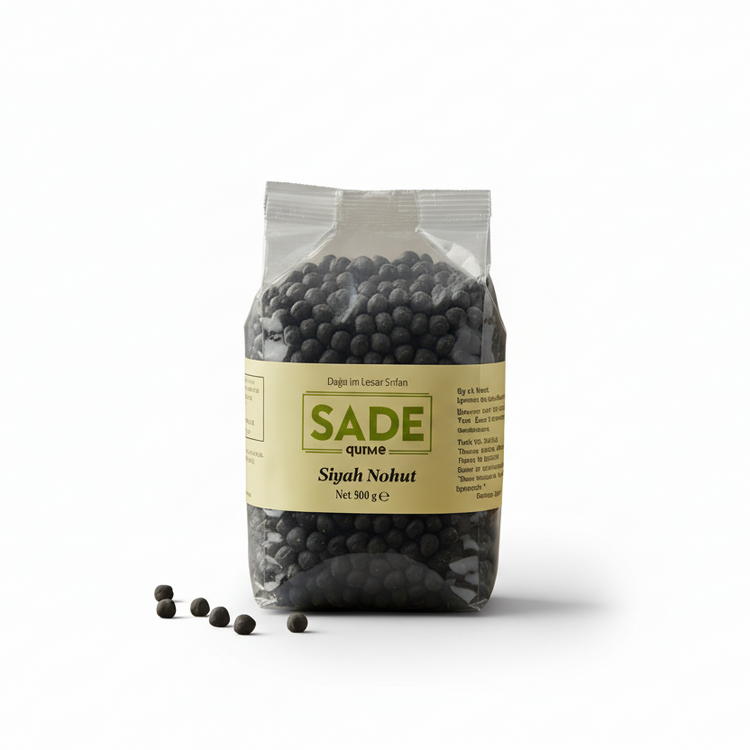 Sade Organik Siyah Nohut - 500 Gr