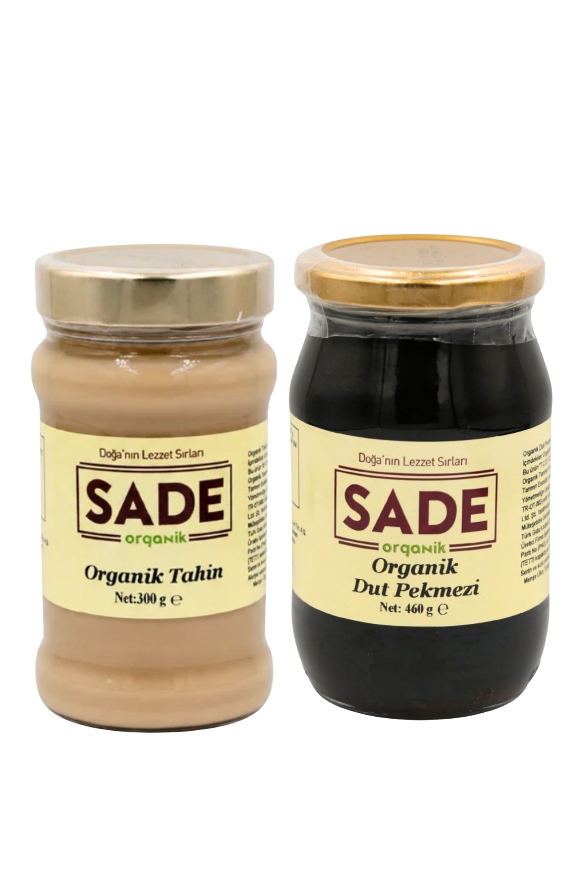 Sade Organik Tahin & Dut Pekmezi