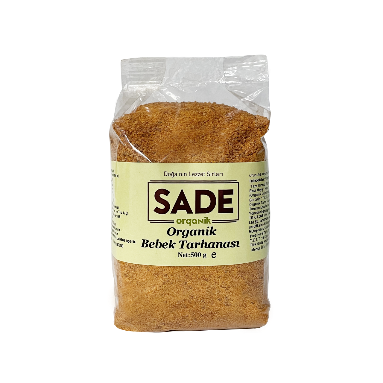 Sade Organik Bebek Tarhanası