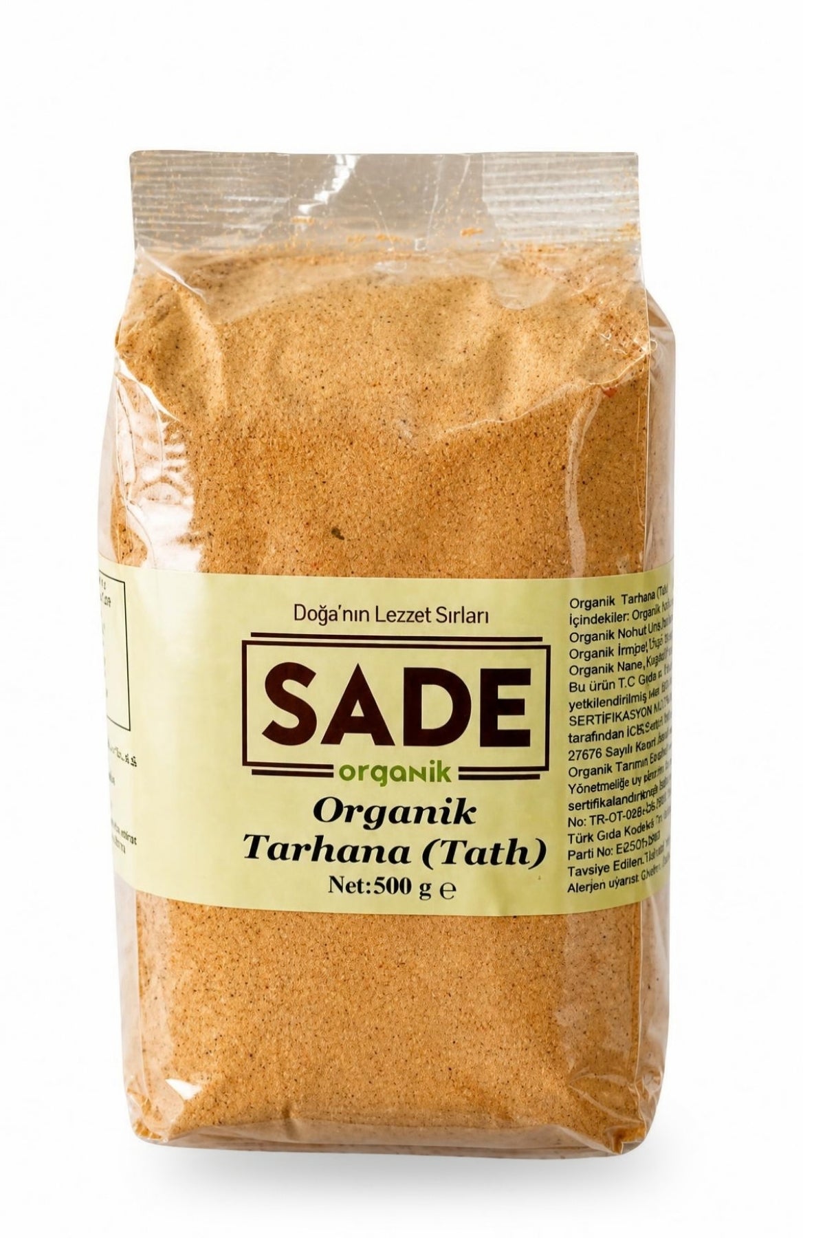 Sade Organik Tatlı Tarhana 500 G