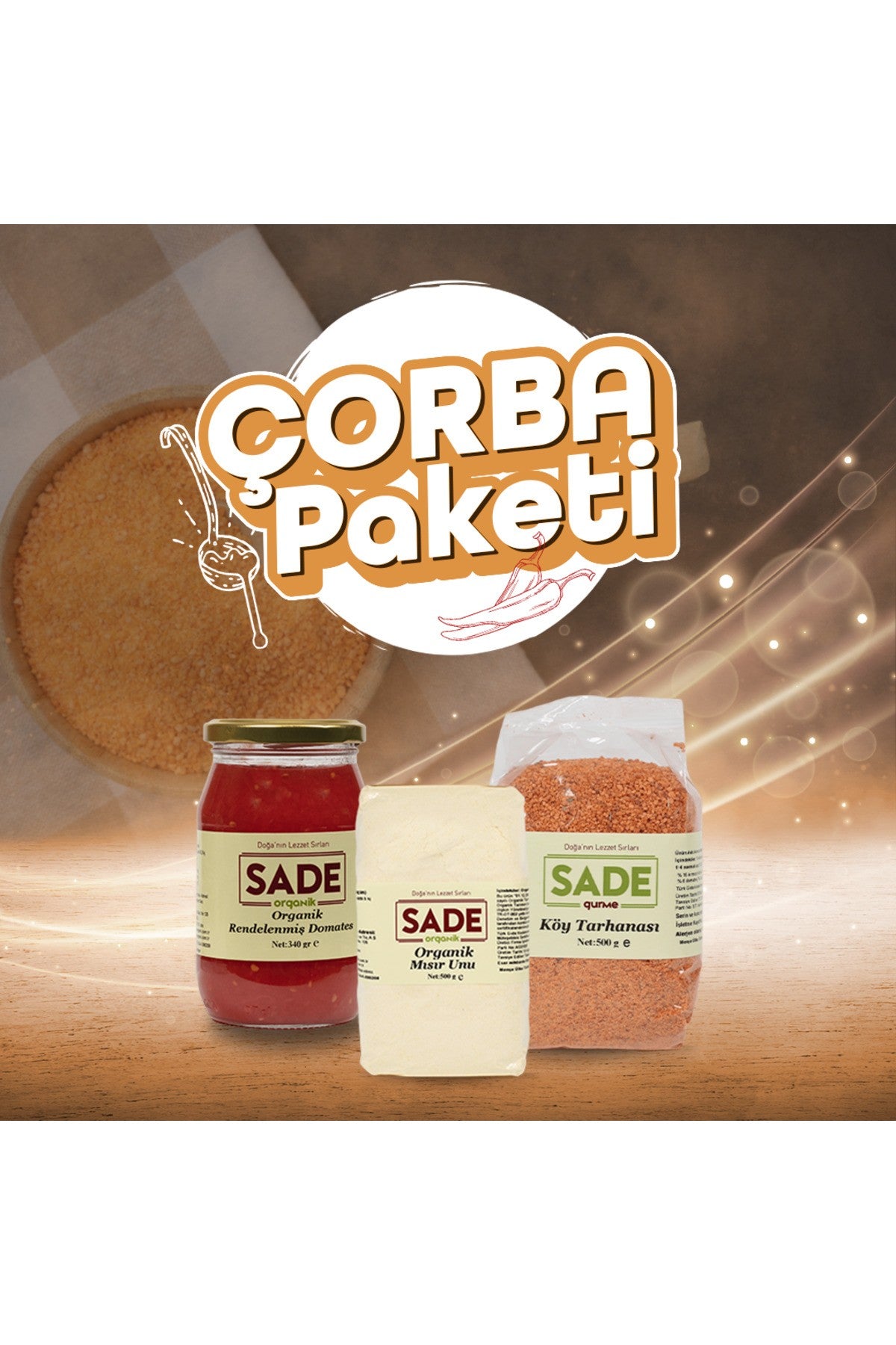 SADE ORGANİK NOHUT 500 GR