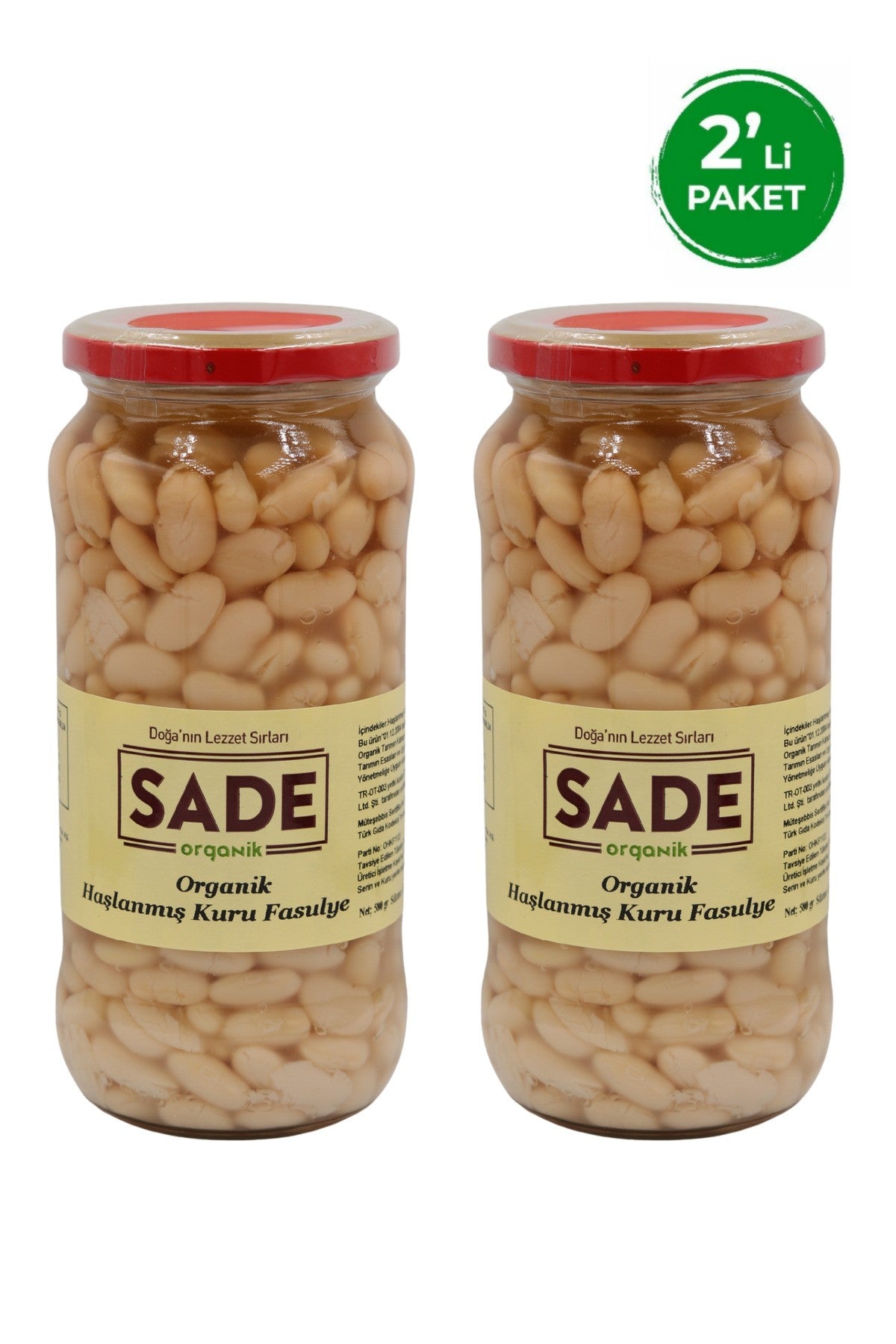 SADE ORG PİLAVLIK BLG. 500 GR & DOM. SALÇASI 650 G