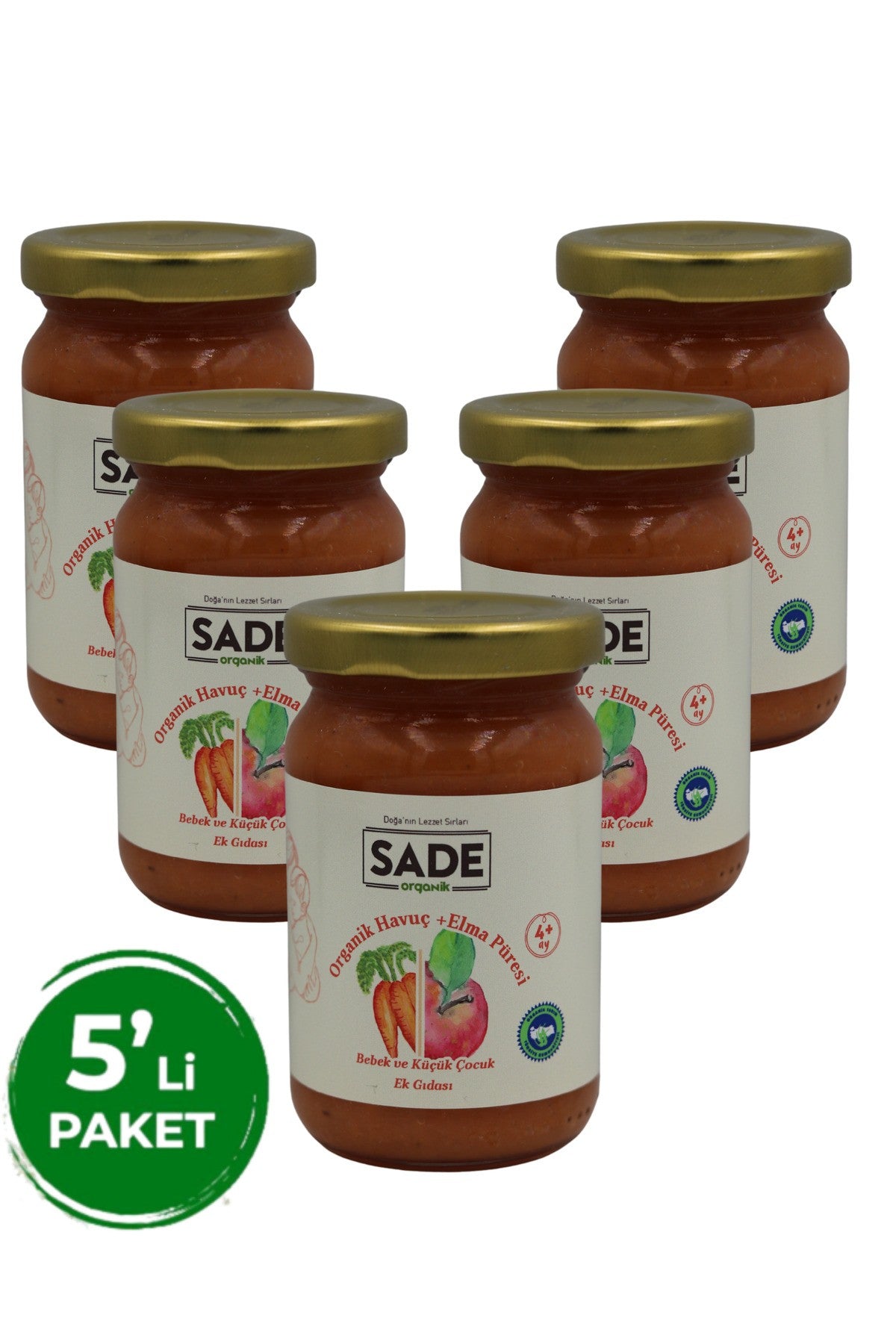 SADE ORG. K.FASULYE 1000 GR + RENDE. DOMATES 345GR