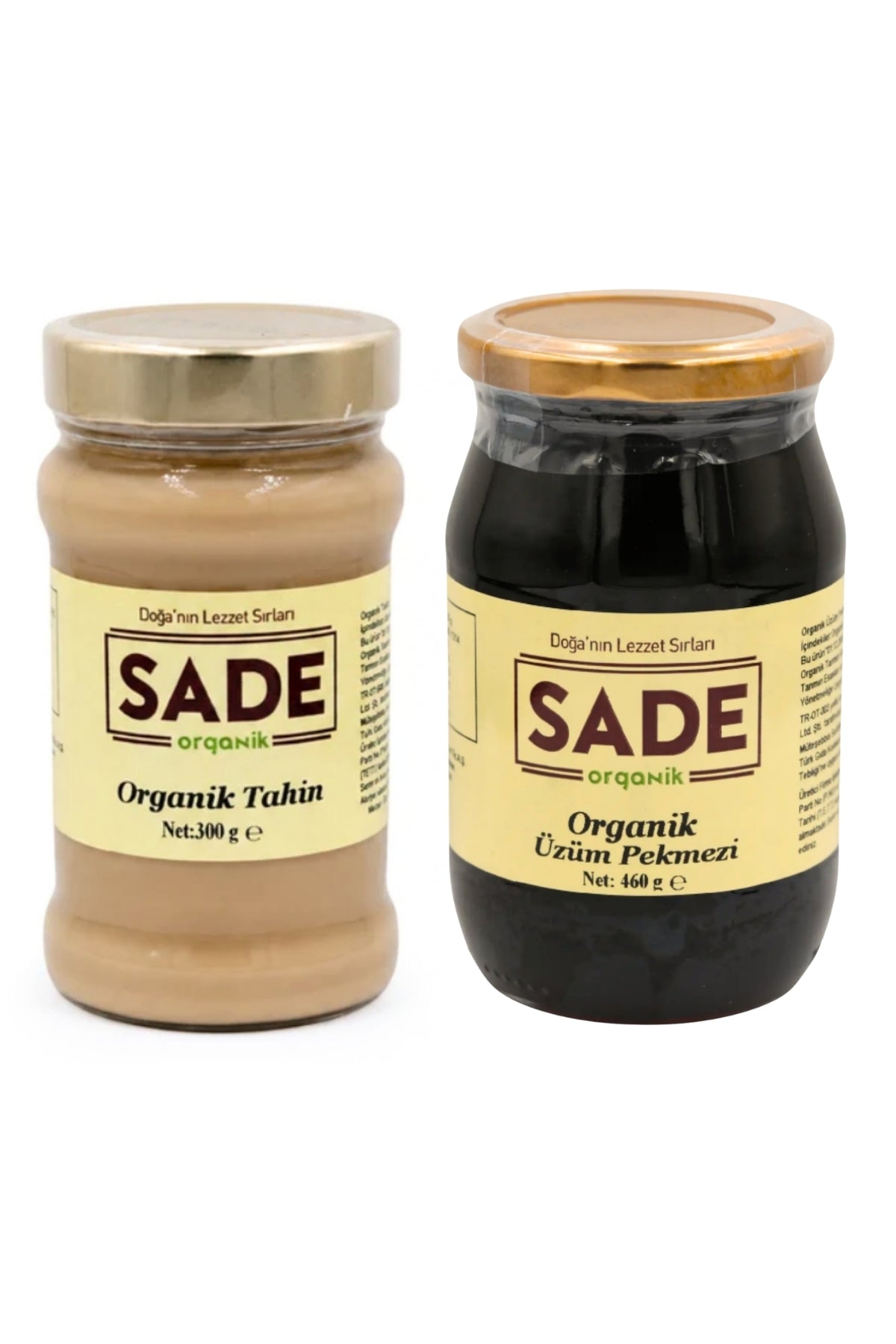 Sade Organik Tahin & Üzüm Pekmezi