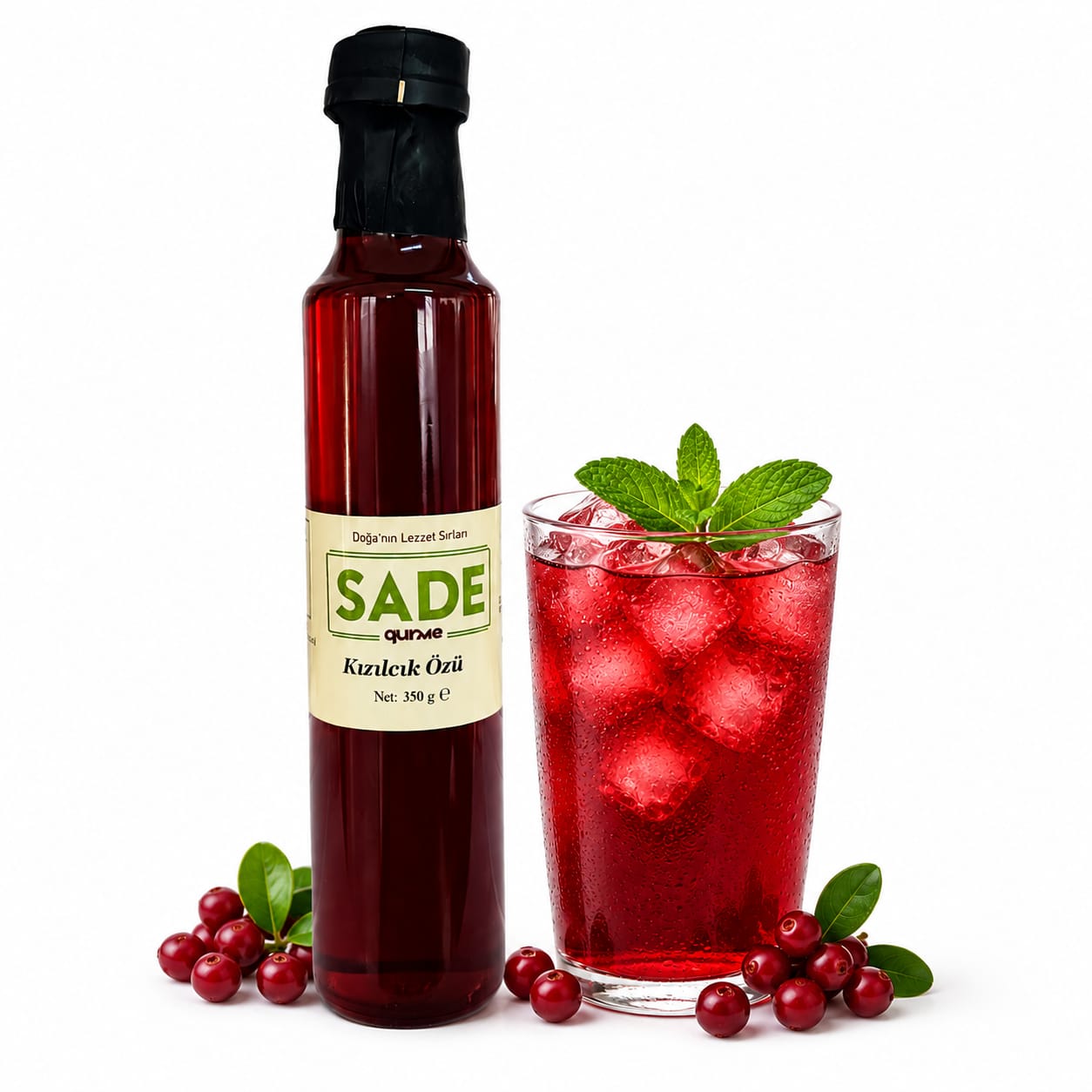 Sade Gurme Kızılcık Özü 350 gr