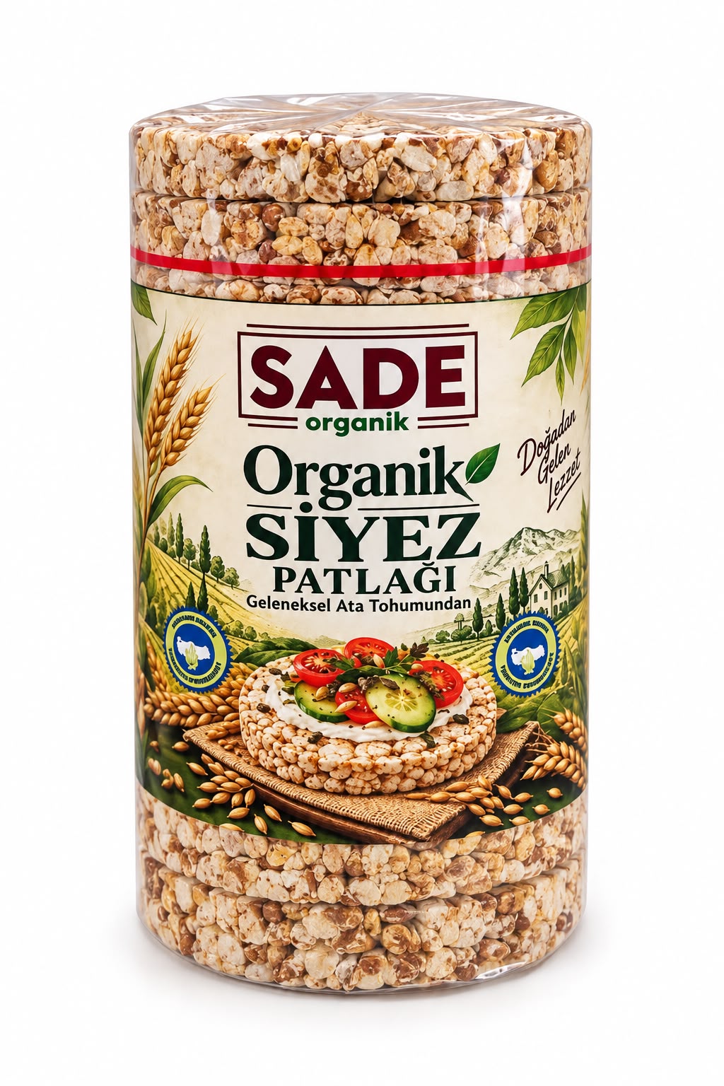 Sade Organik Siyez Patlağı 100 gr