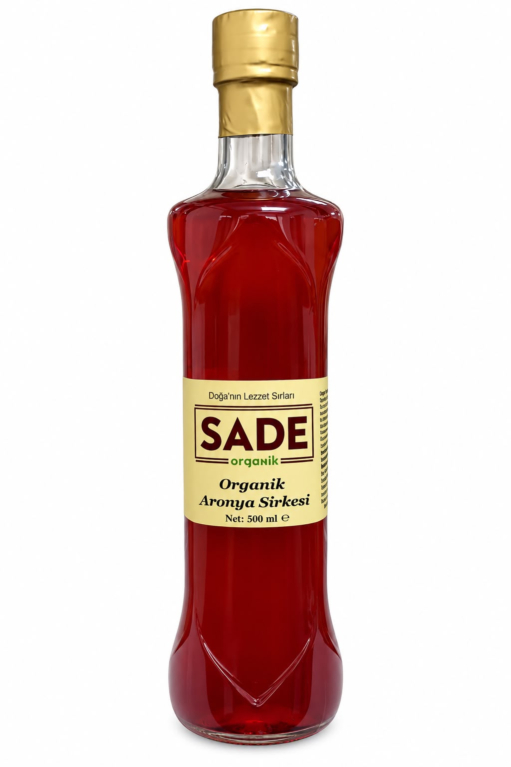 Sade Organik Aronya Sirkesi 500 ml